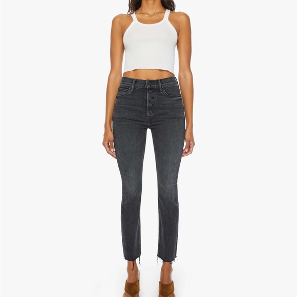 MOTHER The Pixie Dazzler Ankle Fray size 24 B1355 - Picture 5 of 8